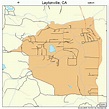 Laytonville California Street Map 0640928