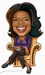 Oprah Winfrey | Caricature, Celebrity caricatures, Funny caricatures