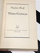 Three Guineas by Virginia Woolf (1938) hardcover American first edition ...