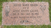 Louise Marie Braud Gaudin (1908-1990): homenaje de Find a Grave