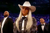 See Beyoncé Rock a Skirt Suit and Cowboy Hat at the 2024 Grammys