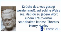 Thomas Henry Huxley | zitate.eu