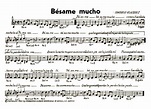 Andrea Bocelli BESAME MUCHO Sheet music | Easy Sheet Music