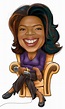 Oprah Winfrey Caricature by clapano
