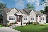 Contemporary Two Family Home Plan - 22341DR | Architectural Designs ...