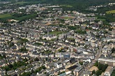 Luxemburg von oben - Luxemburg, die größte Stadt des Großherzogtums ...