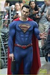 Tyler Hoechlin Looks Buff in His Superman Suit While Filming 'Superman ...