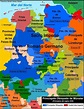Sacro Império Romano Germánico (S.XVII) | Mapa historico, Mapas del ...