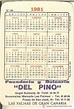 calendario de serie - 1981 - reg emp edit nº 11 - Comprar Calendarios ...