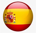Spain Flag Circle Png , Free Transparent Clipart - ClipartKey