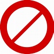 File:No icon red.svg - Wikipedia