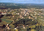 Oliveira de Azeméis no Passado: Perspectiva aérea de Oliveira de Azeméis