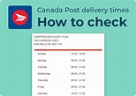 Canada Post delivery times ᐈ Online | statuspnr