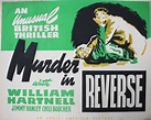 MURDER IN REVERSE. An Unusual British Thriller. by TULLY, Montgomery ...