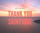 Thank you prayer - Saint Jude Thaddeus