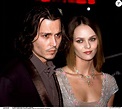 Johnny Depp et Vanessa Paradis à Los Angeles en novembre 1999. - Purepeople