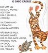 Texto infantil - O gato xadrez – Educação e Transformação