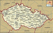 Large Detailed Political And Administrative Map Of Czech Republic Images