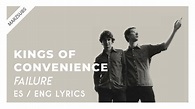 Kings Of Convenience - Failure // Lyrics - Letra - YouTube