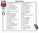 E.E."Irmãos Guimarães": DATAS COMEMORATIVAS DE DEZEMBRO