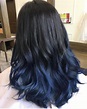awesome 30 Stylish Ideas for Blue Black Hair - Extremely Flamboyant # ...