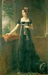 Augusta Amalia de Baviera, esposa de Eugenio, retratada por François ...