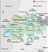 Map Basel Switzerland