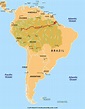 South America Rivers Map | Map of South America Rivers