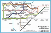 Tube map of "lost" London / Boing Boing