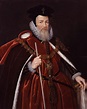 William Cecil, Lord Burghley attributed to Marcus Gheeraerts the ...