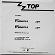 ZZ Top – TV Dinners (1983, Vinyl) - Discogs