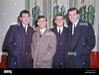 GERRY AND THE PACEMAKERS UK pop group in 1964. From l: Les Chadwick ...