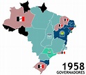 Partidos do Brasil: Mapa de distribuição partidária das eleições para ...