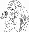 30+ Desenhos para colorir da Rapunzel - Dicas Práticas