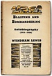 Blasting and Bombardiering: Autobiography (1914-1926) by LEWIS, Wyndham ...
