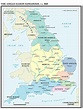 The Anglo-Saxon Kingdoms, CA. 800 - Vivid Maps | Anglo saxon kingdoms ...