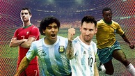 Messi, Maradona, Cristiano Ronaldo y Pelé: ¿quién es el mejor jugador ...