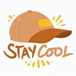 Stay Cool Clipart PNG Images, Stay Cool Illustration, Stay Cool, Cool ...