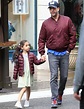 David Schwimmer and daughter Cleo wear matching burgundy coats
