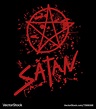 Satan symbol Royalty Free Vector Image - VectorStock