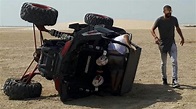 Espectacular accidente de Gerard Piqué en el desierto de Qatar