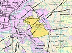 Image: Census Bureau map of Cherry Hill, New Jersey