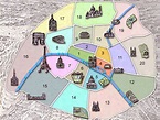 Paris Sehenswürdigkeiten Karte / Karten Und Stadtplane Paris - Ciptakan ...