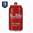 bubly Sparkling Water, Cherry, 12 oz Cans, 18 Count - Walmart.com ...