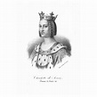 CARLOTTA DI SAVOIA regina di Francia moglie di Luigi XI - stampa antica ...