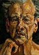 Self-Portrait, Reflection, 2004 by Lucian Freud (1922-2011, Germany ...