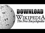 How to Download Wikipedia Articles - YouTube