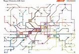 Mapa de los autobuses de Florencia, plano de las lineas de autobuses