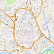 Huddersfield - Modern Atlas Vector Map | Boundless Maps