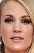 Close-up of Carrie Underwood at the 2017 Golden Globe Awards. Carrie ...